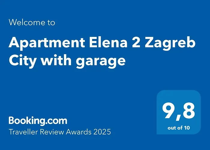 Apartment Elena 2 Zagreb City With Garage